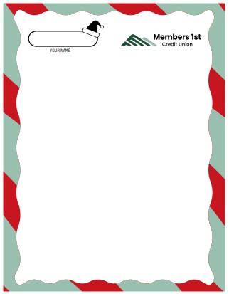 Portrait blank coloring page