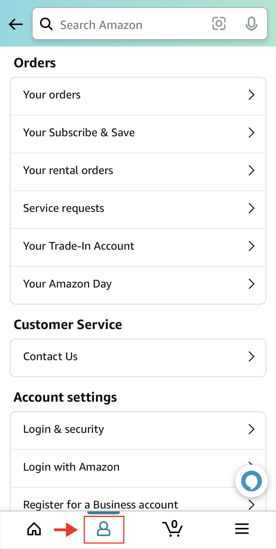 amazon account order screenshot