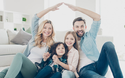 A picture of a family