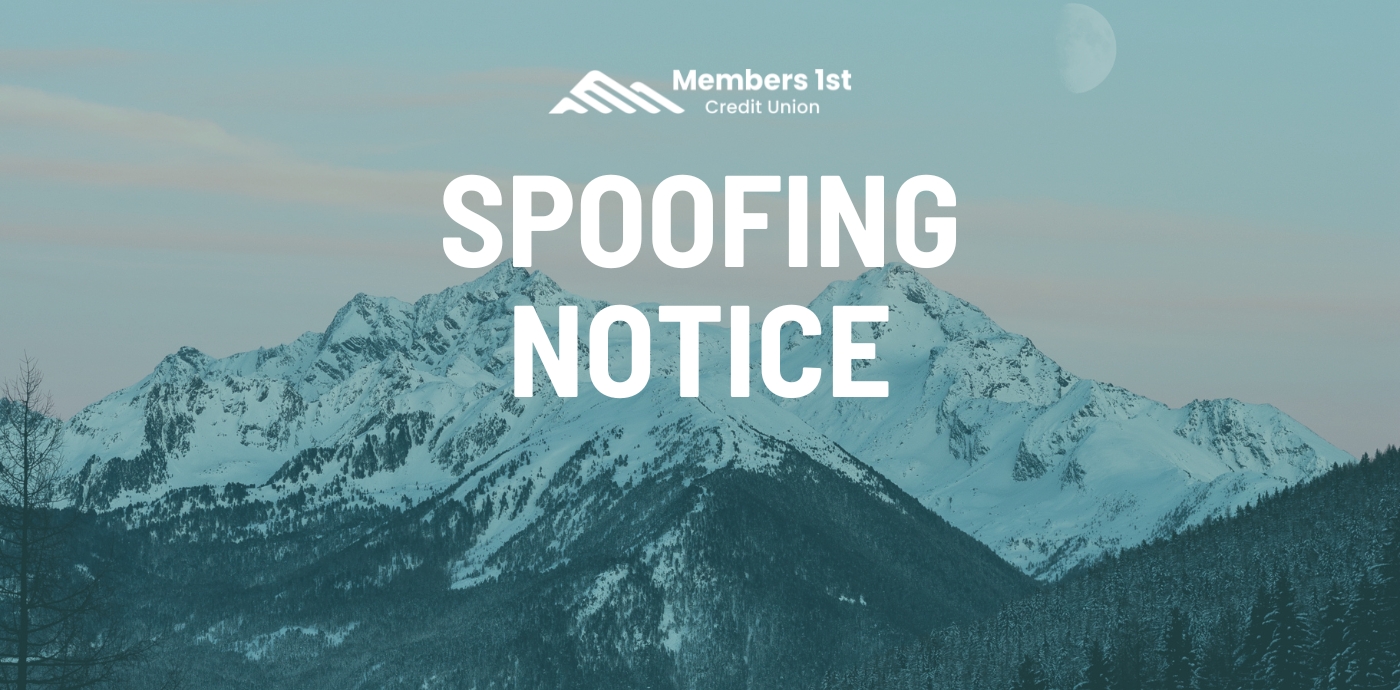 Notice of Spoofing Attempt